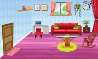 Princess Room Cleanup Game ảnh chụp màn hình 1