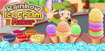 DIY Rainbow Ice Cream Maker