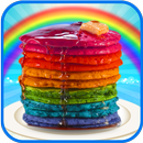 DIY Rainbow Pancake pembuat APK