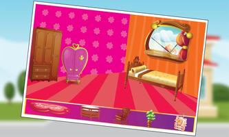 Princess Room Makeover Game پوسٹر