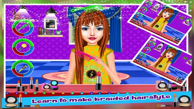 Braided Hairstyles Salon Girls Games screenshot 1