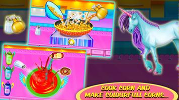 آحادي القرن حيوان خرافي الفشار طعام صناعة طبخ لعبه تصوير الشاشة 2