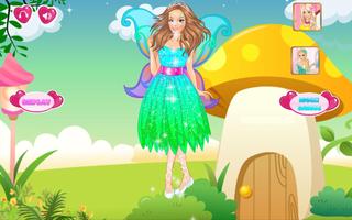 Princess Butterfly Dress Up capture d'écran 3