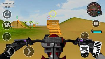 Motocross Beach Stunt Jumping โปสเตอร์