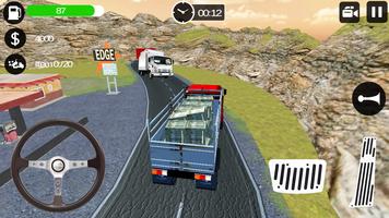 Offroad Cargo Truck Driver 3D постер