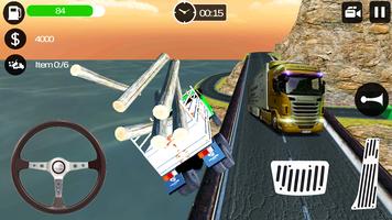 Offroad Cargo Truck Driver 3D تصوير الشاشة 3