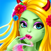 Halloween Monster Girl Makeup and Makeover Salon icon