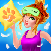 PJ Party Spa Girl Game! Beauty Spa and Makeup! icon