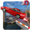 Impossible Car Roof Jumping Tracks 3d