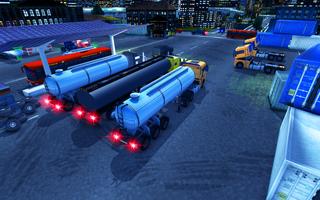 Oil Tanker Truck Transporter โปสเตอร์