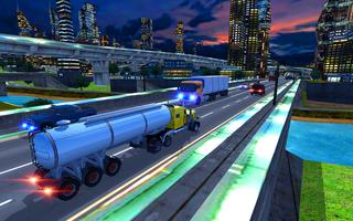 Olie Tanker Truck Transporter: Mack Truck Driver screenshot 2