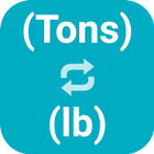 Tons to Pounds icono