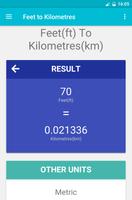 Feet to Kilometres screenshot 1