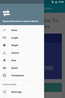 Square Kilometres to Square Metres imagem de tela 3