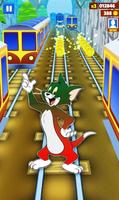 Subway Tom And Jumping Jerry Adventure الملصق