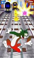 Subway Tom And Jumping Jerry Adventure تصوير الشاشة 1