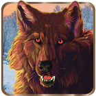 ikon Serigala Berburu Petualngan-3D