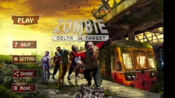 Zombie Delta Target, zombie games 2017 포스터