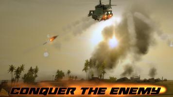 Gunship Strike Helicopter War Affiche