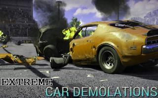 Real Car Demolition Race Derby Affiche