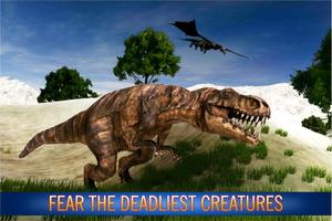 Gunship Dino Hunting - 3D Affiche