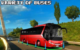 City Bus on Urban Routes |Bus Highway Parking 2018 Affiche