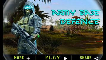 Army Base Defence Affiche