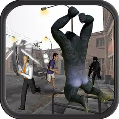 憤怒的大猩猩市暴怒3D APK 下載