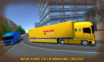 Truck Transport Simulator Game Cartaz