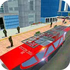 Flying Fire Truck Game: Rescue