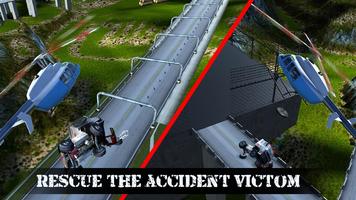 Helicopter Rescue Car Games screenshot 3