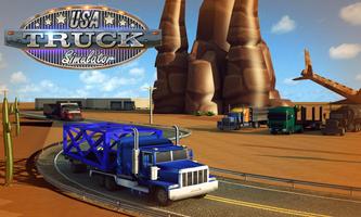 USA 3D Truck Simulator 2017 海报
