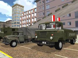 Army Cargo Truck Driver 3D poster