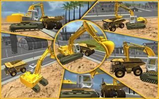 Heavy Excavator Crane 3D capture d'écran 3