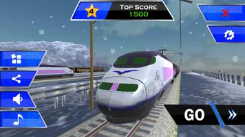 Fast Train Drive 3D poster