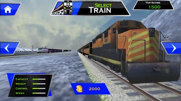 Fast Train Drive 3D capture d'écran 1