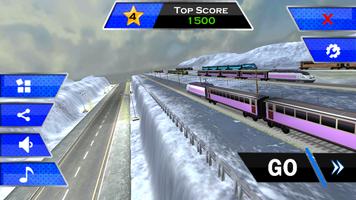Fast Train Drive 3D capture d'écran 2