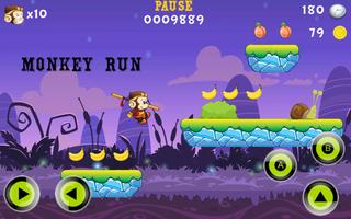Jungle Monkey Run capture d'écran 3
