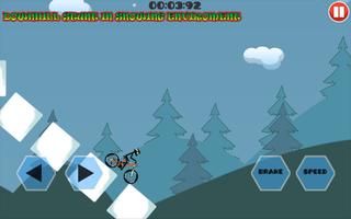 Stickman Downhill Bicycle Stunt تصوير الشاشة 1