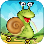 Skater Snail Bob Adventure icon