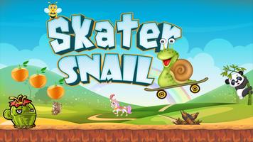 Skater Snail Bob Adventure Affiche