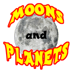 Moons & Planets - Guess game Zeichen