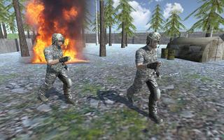 Military Frontier Commando Shooting Ekran Görüntüsü 1