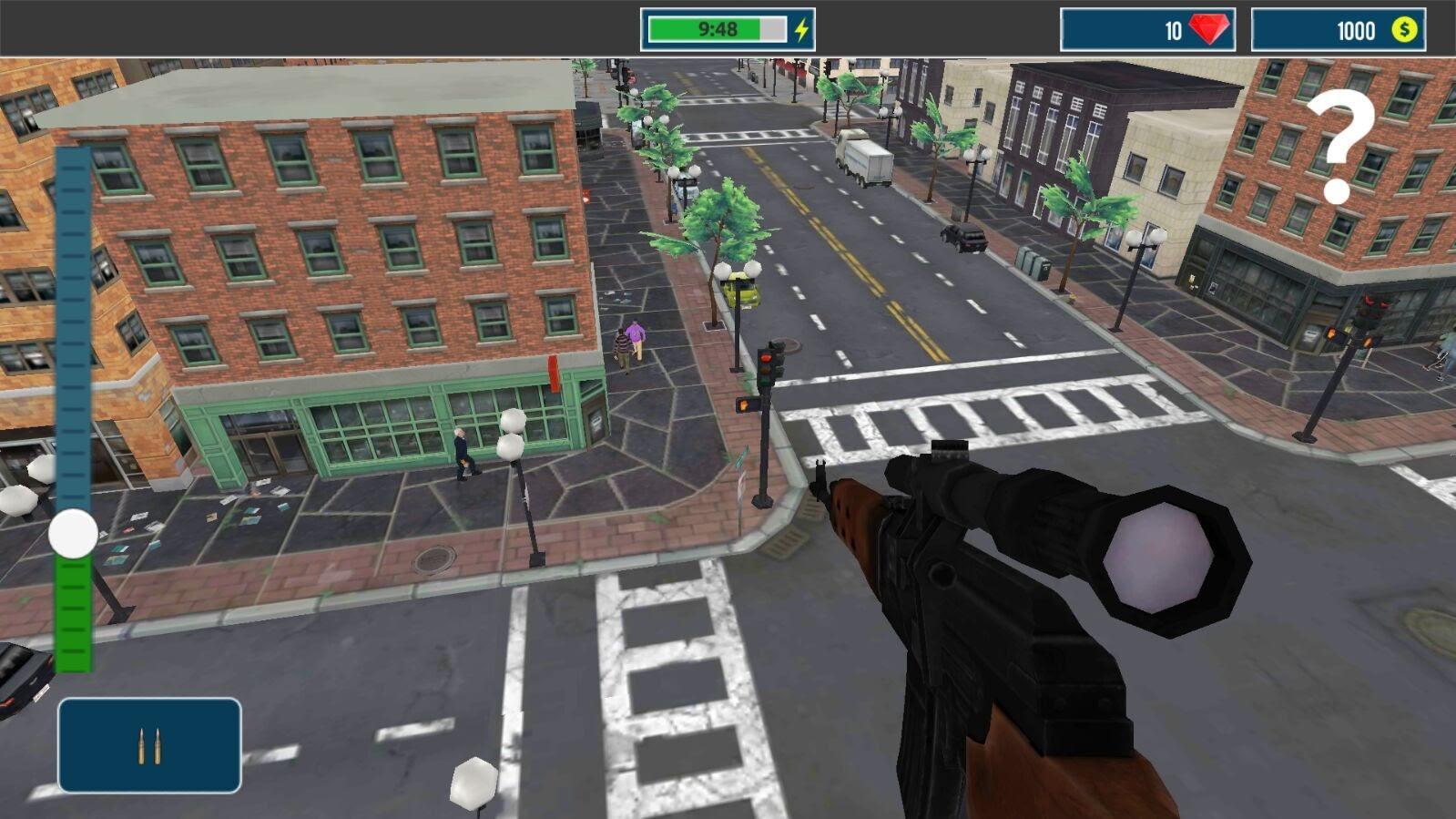 Мод меню Sniper 3d перевод. Игра снайперы на крыше