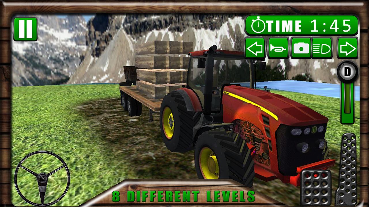 Трактор 3д. Tractor Farming 3d Simulator.