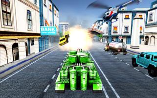 Tank Mad Race Shooting Plakat