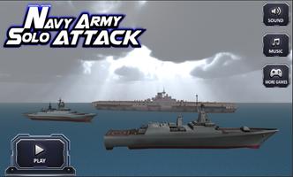 Navy Army Solo Attack Affiche