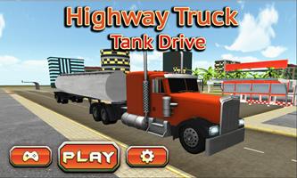 Highway Truck Tank Drive capture d'écran 3