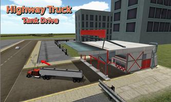Highway Truck Tank Drive capture d'écran 1