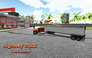 Highway Truck Tank Drive capture d'écran 2